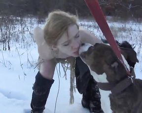 Русская зоофилка есть собачье говно